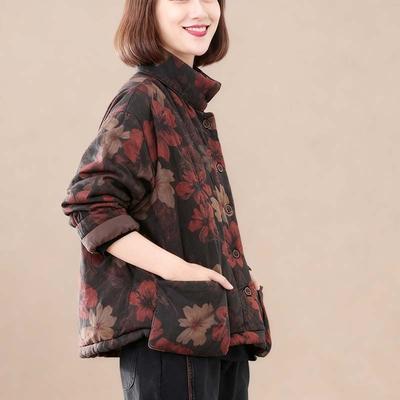 Пальто для женщин Утепленное Осенне-зимнее Ветровка Оверсайз Водонепроницаемая Повседневная Куртка