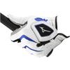 Mizuno Двойной захват Гольф Левая 5MJML401 Мужская перчатка, Рука, Белый/Синий, 23см,