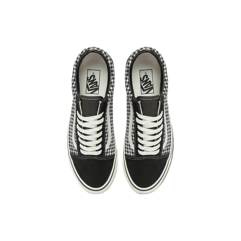 Vans Old Skool 36 DX Anaheim Factory — OG Кроссовки унисекс с узором «гусиные лапки» Черный Белый VN0A4BW3YER