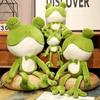 Soft Frog Plush Stuffed Animal Long-Leg Plush Frog Doll Cute Stuffed Frog Plushies Gift for Kids Plush Frog Decor Photo Prop