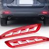 2Pcs For 19-22 Mazda 3 Hatchback Rear Bumper Reflector Fog Brake Indicator Light