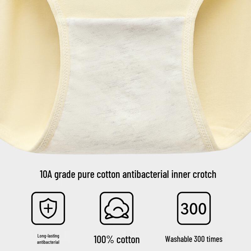 Женские трусы Urban Lady класса А из детского хлопка, антибактериальные, бесшовные, со средней посадкой