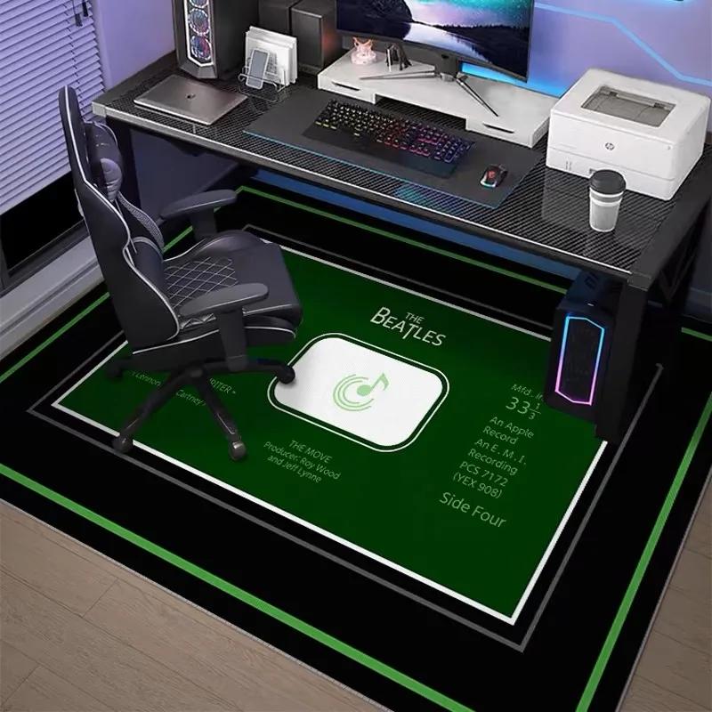 Модный бренд для игровой комнаты Ковер для украшения комнаты Игровое кресло Рабочее компьютерное кресло Звукоизолирующий ковер Домашний декор Коврик