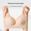 **Adjustable Soft Support Seamless Uplift Bra - No Underwire, Anti-Sagging, Side Support**