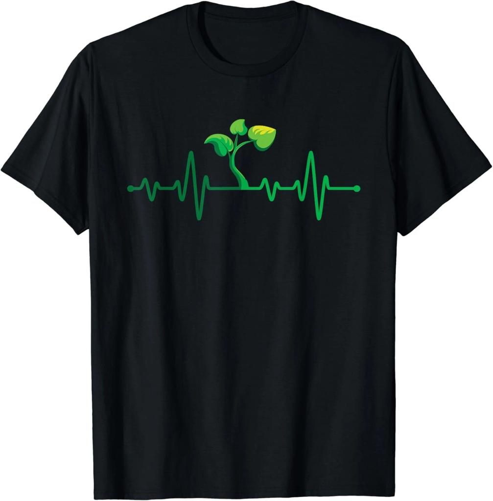 Plant Heartbeat - Botany Botanist Gardening Plant Lover Gift Unisex T-Shirt