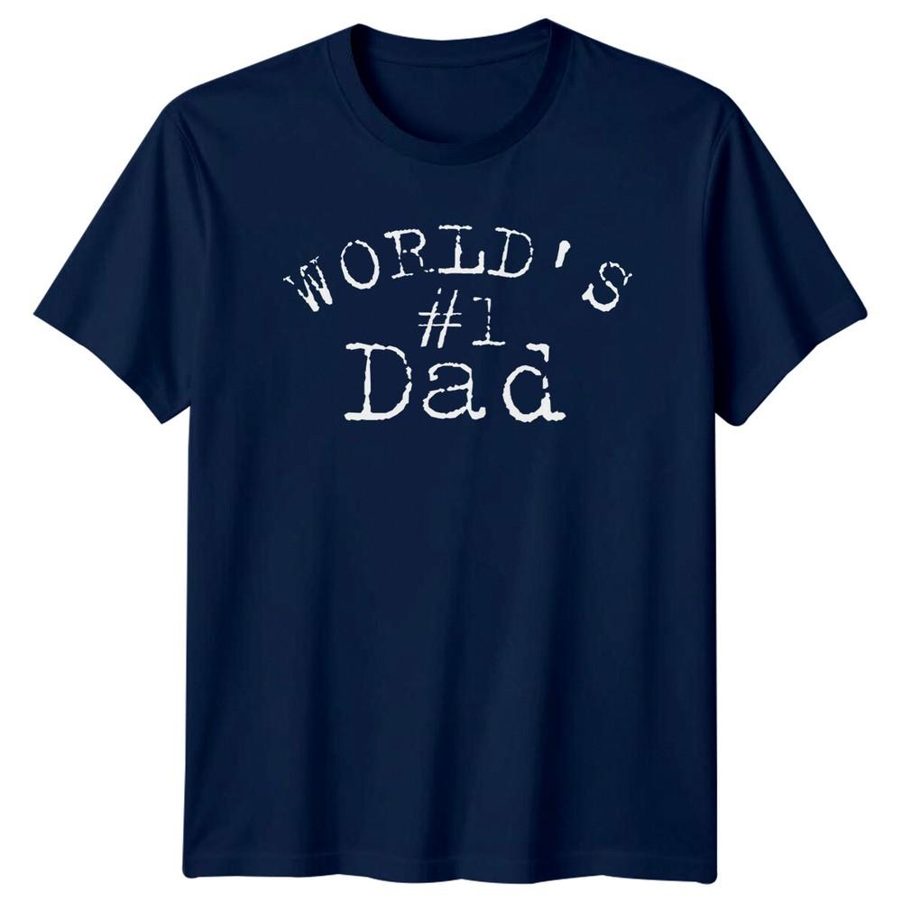 Worlds 1 Dad Fathers Day Gift Graphic TShirt