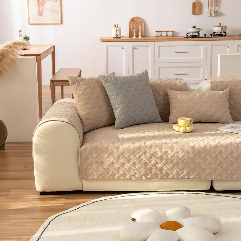 Sofa Cushion Four Seasons Universal Simple Modern Non-Slip Summer Sofa Cover Seat Cushions Backrest Towel Cover Cloth Universal Cover