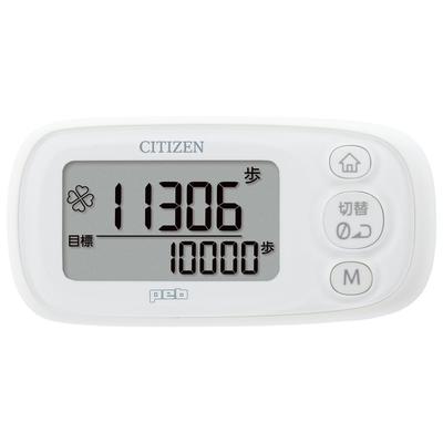 Цифровой шагомер Citizen Pure, белый, TWT512-WH