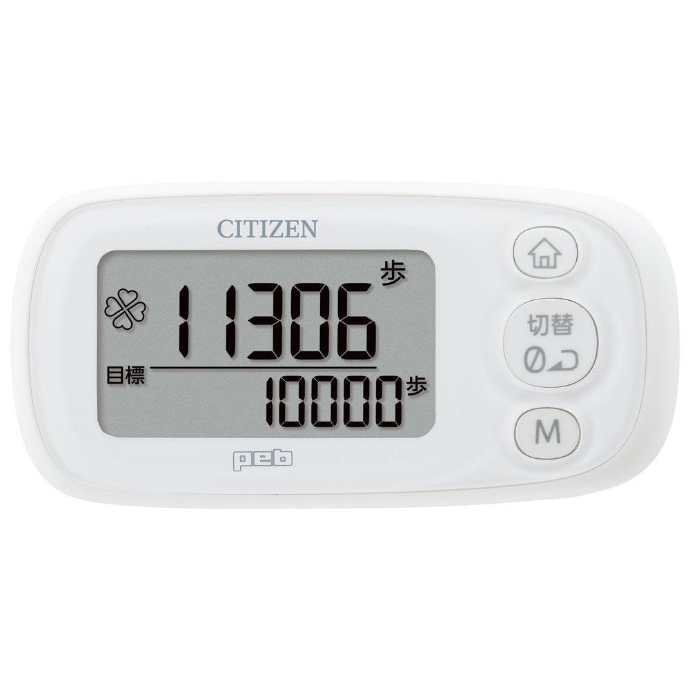 Citizen Цифровой шагомер, чисто-белый, TWT512-WH