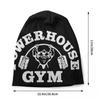 Powerhouse Gym Skullies шапочки шапки для унисекс женщин унисекс зимняя теплая вязаная шапка для взрослых Бодибилдинг Фитнес Мышцы Капот Шапки