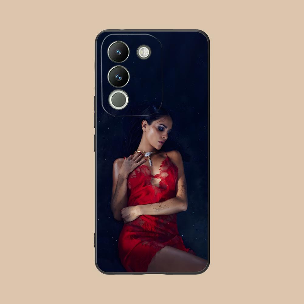 Модный матовый чехол из ТПУ Eiza Gonzalez для мобильного телефона VIVO V60 V50 V40 V30 V29 V27 V25 V23 Pro Lite 5G, цветная печать