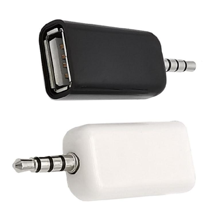 Аудио в USB Конвертер Вспомогательный к USB Адаптер Для Автомобильных Магнитол Plug and Play Авто Аксессуар ПВХ Покрытие Аудио Адаптеры