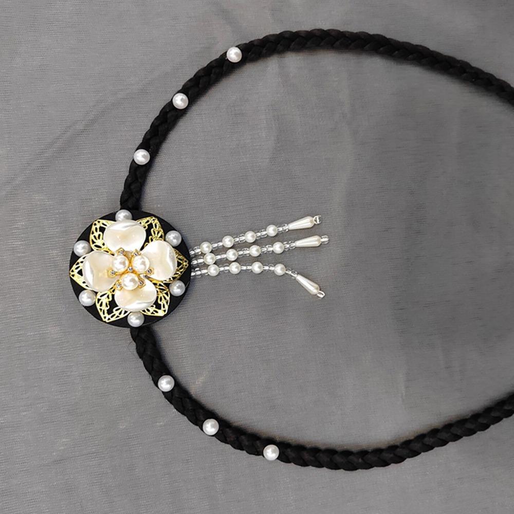 Elegant Hanbok Headwear Charm Hairpiece Headdress Korean Traditional Headband for Classical Dance