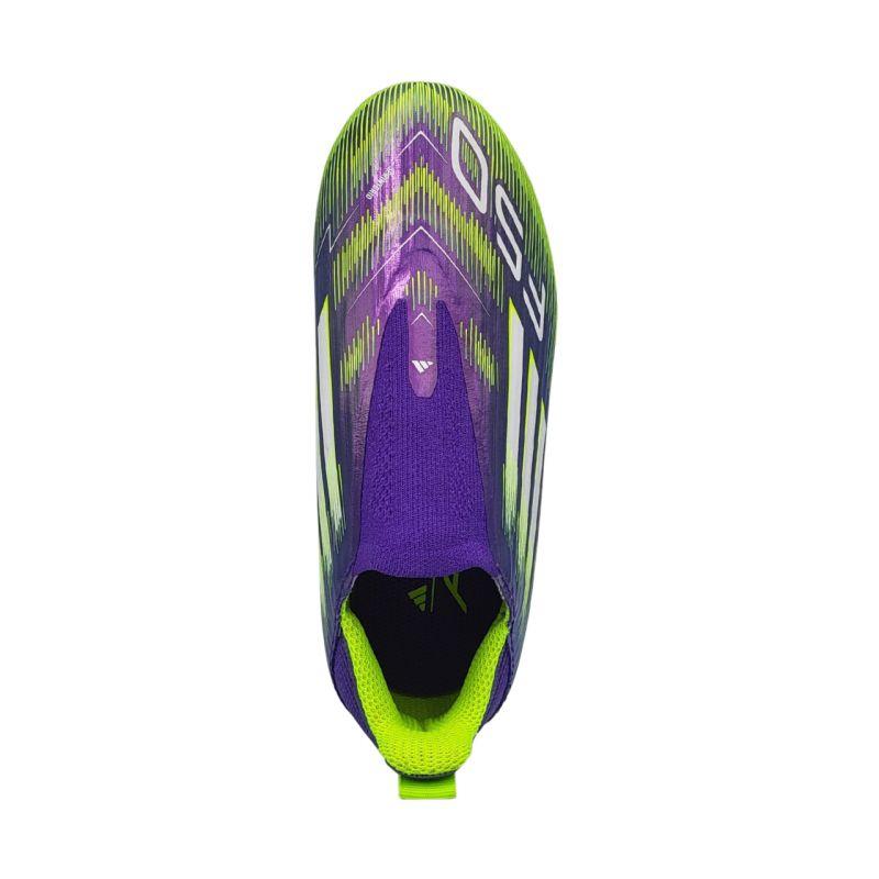 Adidas F50 League Laceless Soccer Shoes Multi-Ground Black
