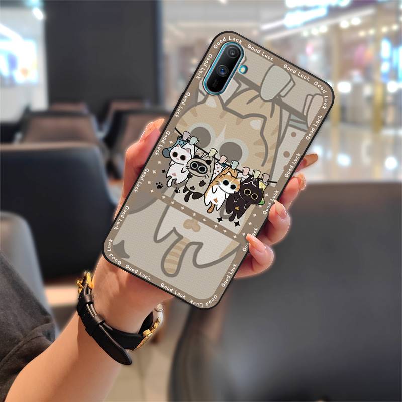 Противоударный чехол для телефона с граффити для OPPO Realme C3/C3i/Narz N10A, силиконовый мягкий чехол, водонепроницаемый, милая задняя крышка, противоударный