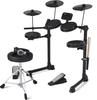 GrooveLab Electronic Drum HitSync Mesh Pad Specification Black Stick Drum Power Adapter GLHS-01/BK [Drumsticks, Holder, Chair, Headphones, Key,