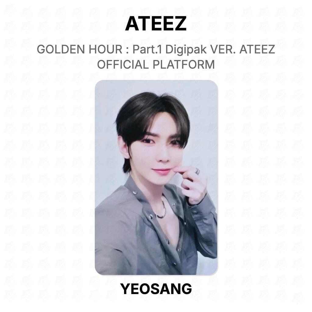ATEEZ ЗОЛОТОЙ ЧАС : Часть 1 Digipak ВЕР. Официальная платформа ATEEZ Официальная фотокарточка