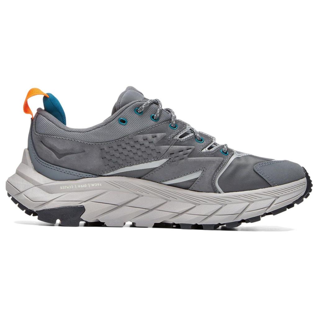 HOKA One One Anacapa Low Slip Resistant Durable Lightweight Low Top Outdoor Functional Shoes Men Shoes Gray 1122017-CSHR