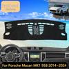 Для Porsche Macan MK1 95B 2014~2024 2015 2016 Коврик на приборную панель автомобиля Защита от солнца Накладки Ковер в салон Противоскользящие автомобильные аксессуары