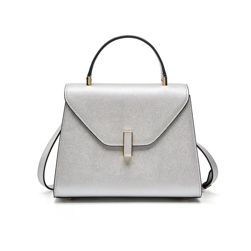 Shoulder bag commuting to work three-dimensional leather women's large-capacity handbag