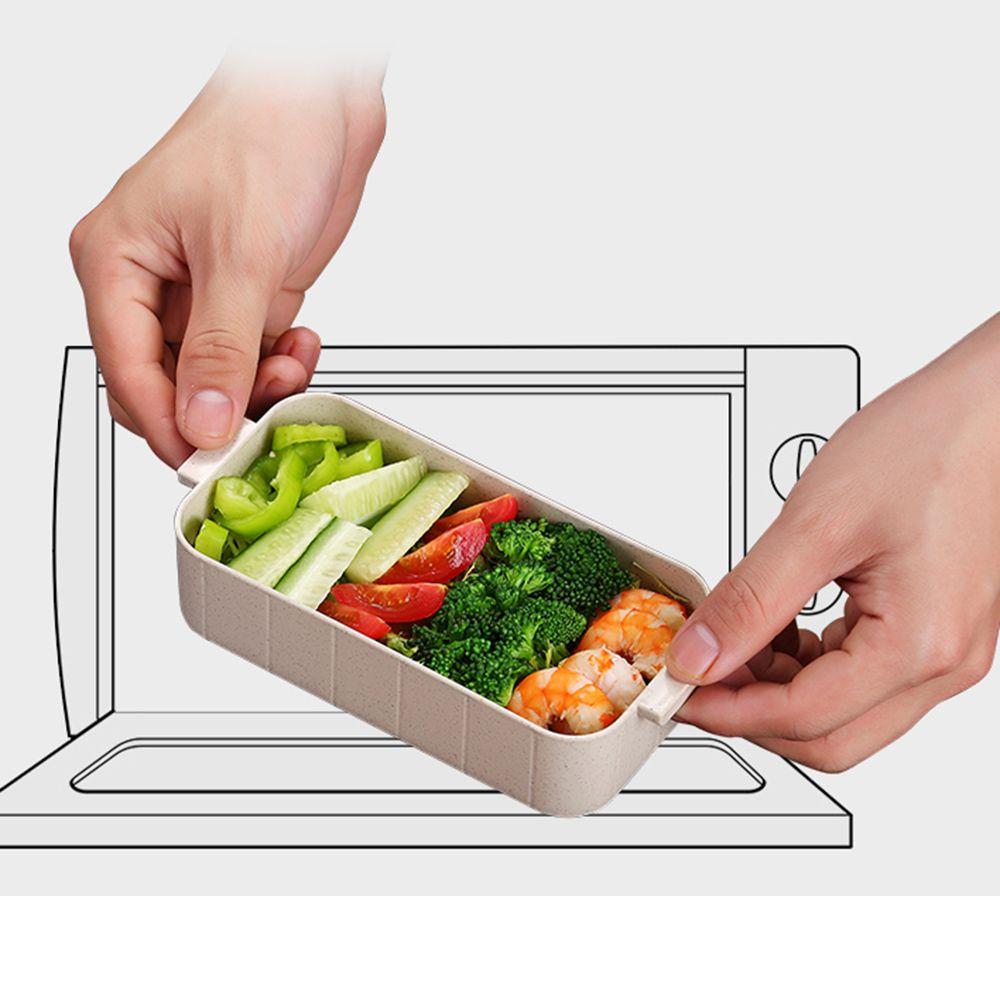 Палочки для еды Посуда Герметичный ланч-бокс Контейнер для хранения продуктов Микроволновая печь Пшеничная солома