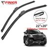 2 шт. щетки стеклоочистителя для Greatwall Haval Hover H3 2006-2015 22 "20" подходят для переднего лобового стекла, щетки для окон, резак, аксессуары 2013 2014 2015