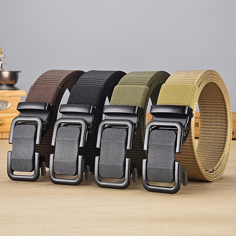 Automatic Buckle Belt Simple Nylon Adjustable Tactical Belt