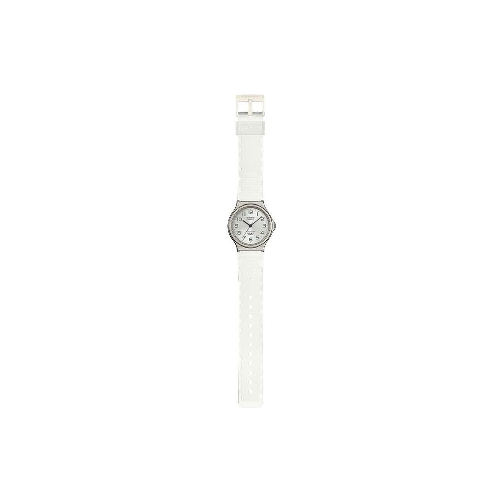 Casio Standard Series Water Resistant Electronic Movement Resin Strap Watch Women watches White MQ-24S-7B