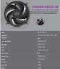 Кулер для процессора Cooler Master I30 для сокета 115x H61 H110 Радиатор Вентилятор