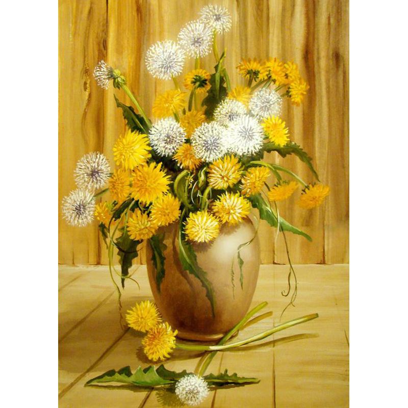 5D Diy алмазная живопись цветок набор для вышивки крестом полная дрель круглая вышивка мозаика Настенная картина из страз Декор подарок