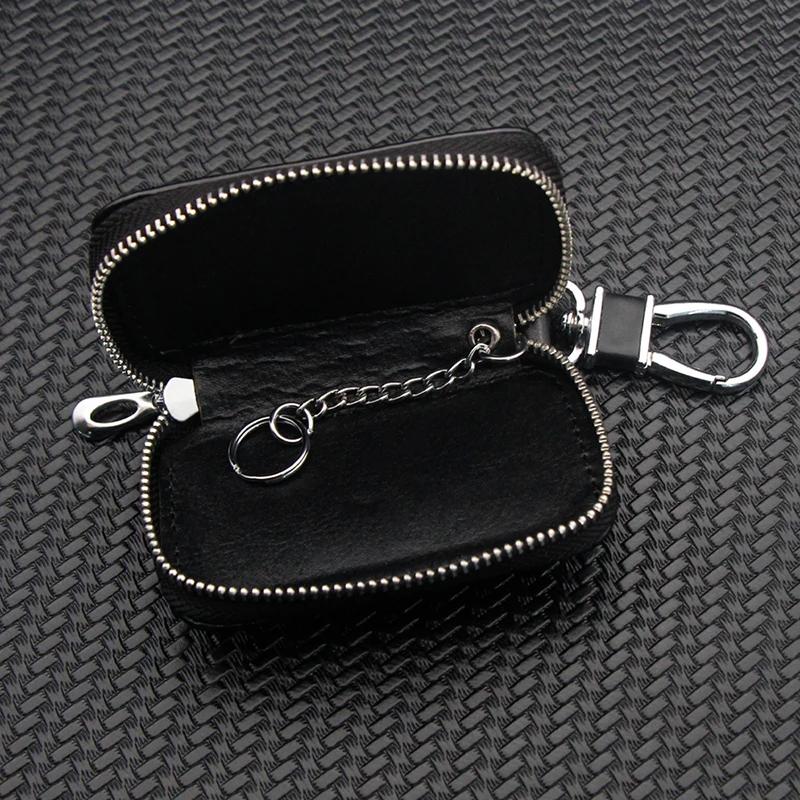 YSHC555-578 Leather Car Badge Key Bag Keychain Storage Pendant For BMW M Sport 1 3 5 7 Series X1 X2 X3 X4 X5 X6 X7 Accessories QEJMX1
