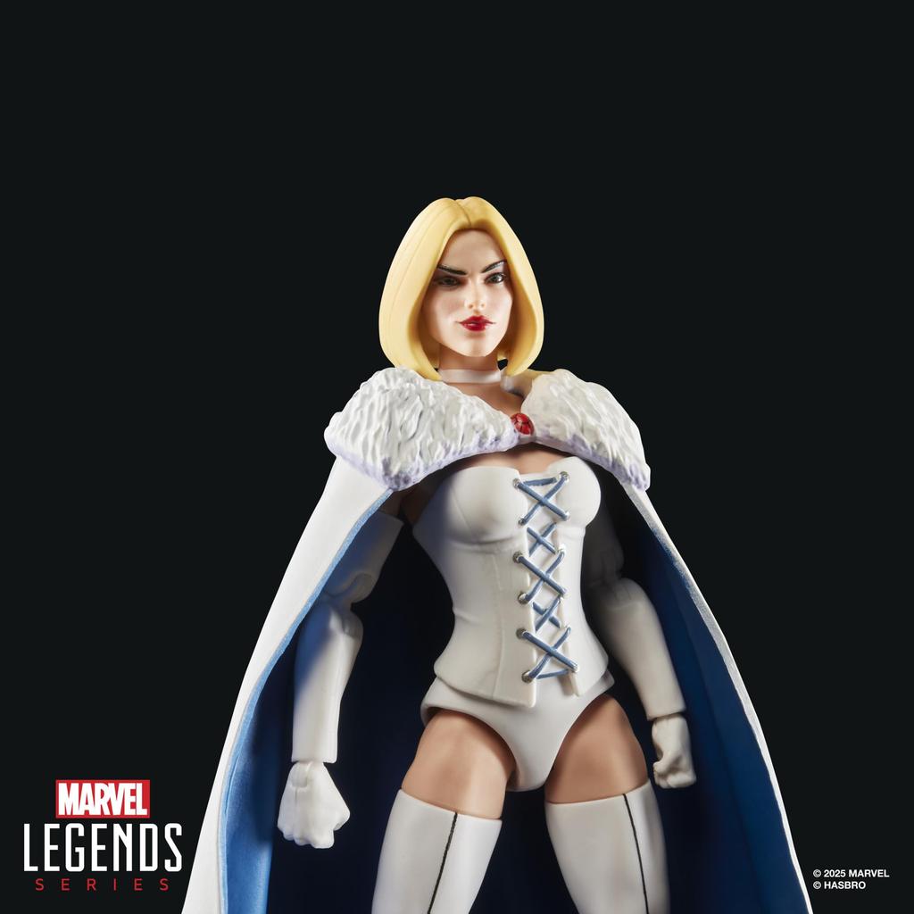 Hasbro Marvel Legends Series Эмма Фрост, X-Men '97 Коллекционная фигурка 15 см Игрушка G0808 Оригинал