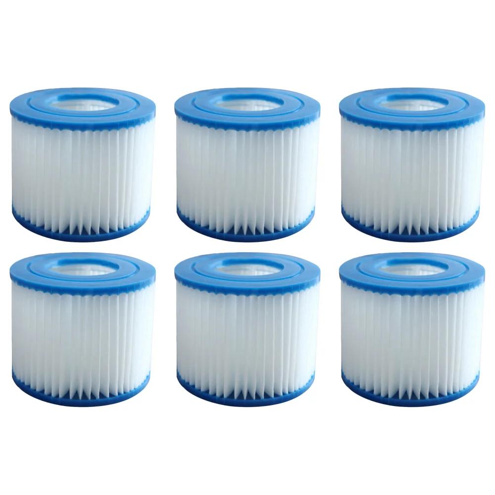 Фильтр для гидромассажной ванны типа VI, сменный фильтр для бассейна, фильтр-картридж Bestway Flowclear, мягкий резиновый фильтр для СПА Intex