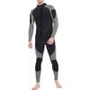 MORGEN SKY Wetsuit 3mm Full Suit Fishing One Piece Four Seasons Front Opening Marine Sports Water Sports Warmth Sun Protection Warmth Elasticity SUP