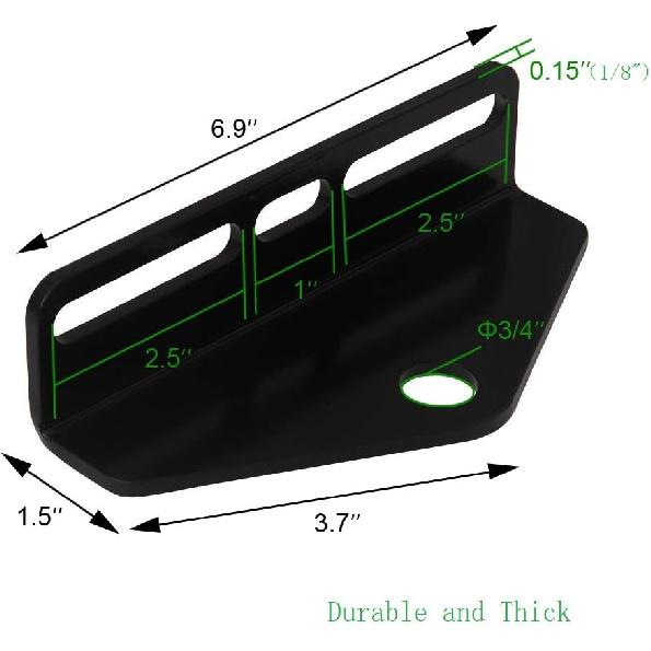 Eapele Zero Turn Mower Trailer Hitch, Universal Fit For Most Of ZTR,3/4” Pin Hole