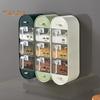 Коробка для специй Интегрированный пылезащитный материал из полипропилена Практичный контейнер для специй без перфорации Товары для дома