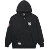 New Era FW25 Серия команд MLB Нью-Йорк Янкис Худи на молнии Уличный Свободный Винтажный Худи Унисекс Худи 14742051