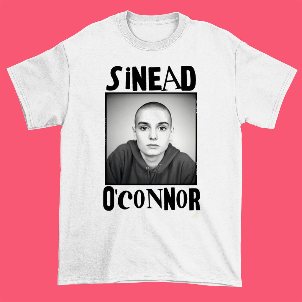 Rare! Sinead O' Connor Heavy Cotton White All Size Shirt TU342