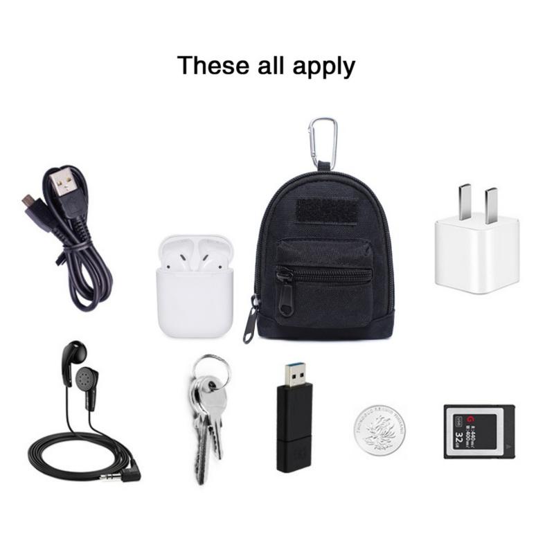 Кошелек для монет, держатель для маски, удобный, значительный для пеших прогулок, кемпинга, охоты