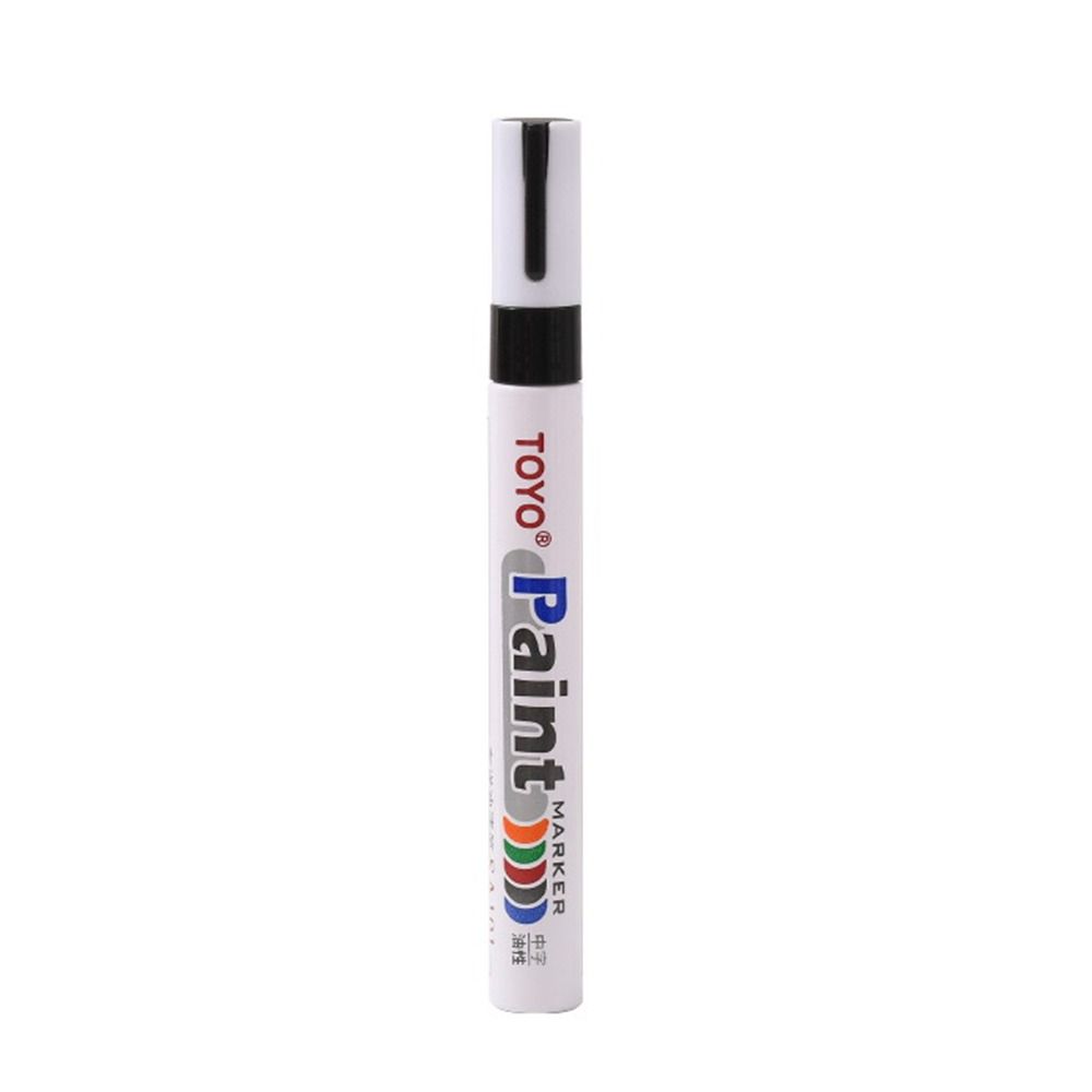 Plastic Cars Wheel Tire Oily Mark Pen No Fading Auto Rubber Tyre Paint Pen Car
