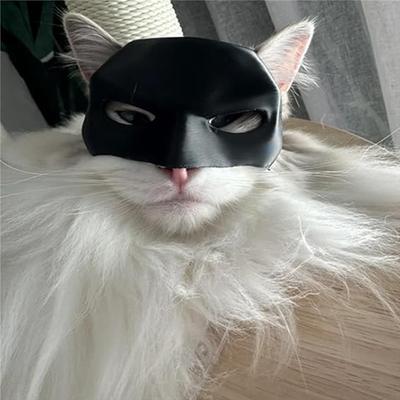 Маска летучей мыши на Хэллоуин для кошек для костюмированных вечеринок косплея на Хэллоуин