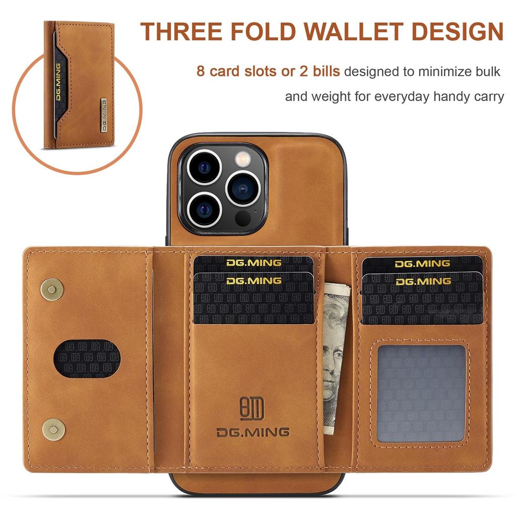 2 In1 Detachable Wallet Card Slot Flip Magnetic Leather Case for iPhone 15 14 Plus 13 12 11 Pro Max for Samsung S23 S22 S21 S20 Ultra Plus A14 A54 A53