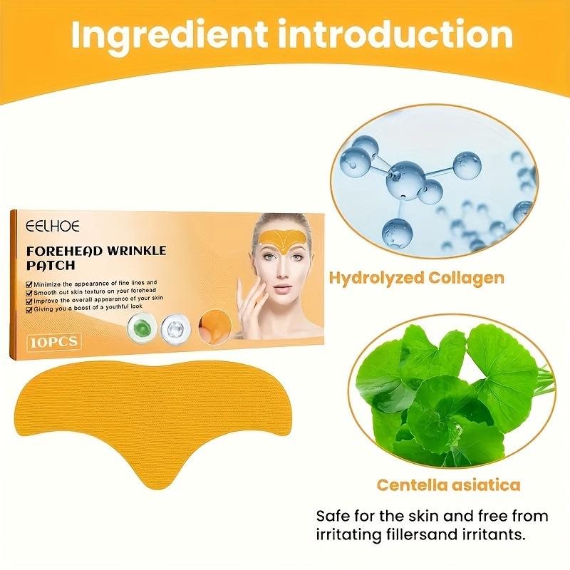 10pcs Skin Tightening Solution - Forehead and Eye Wrinkle Smoothing Patches for Smooth, Younger Skin