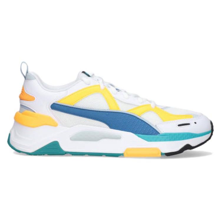 Puma RS-Simul8 Reality - белые кроссовки Lake Blue Unisex 386916-04