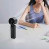 Портативный складной настольный вентилятор USB-перезаряжаемый беспроводной вентилятор с регулируемой 5-скоростной настройкой для дома, офиса, путешествий, спальни