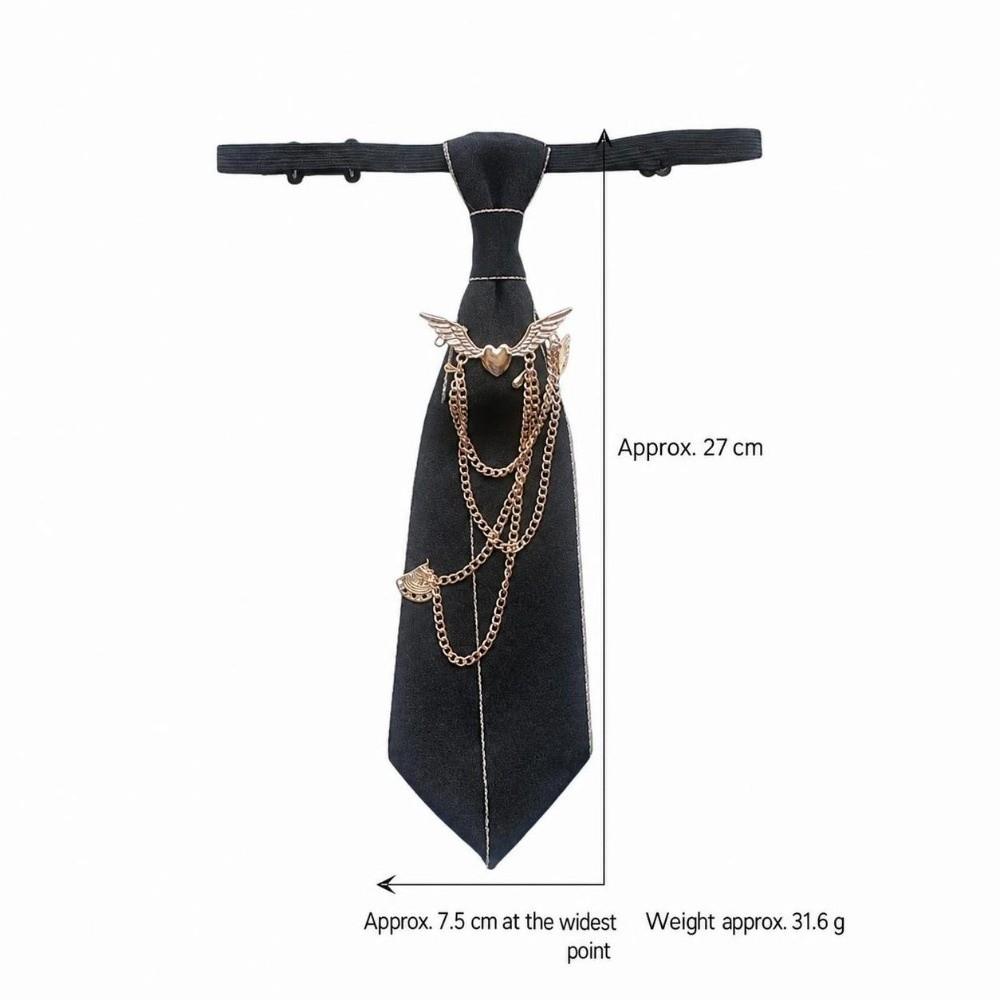 Polyester Chain Neck Accessory Preppy Style Neck Ornament Fashion JK Collar Pin JK Uniform Wear