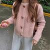Women's Fashion Casual Fall Winter Solid Color Print Long Sleeve O-Neck Sweaters