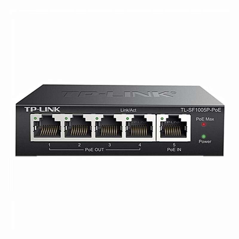 TP-LINK TL-SF1005P-PoE 5-Port Fast Ethernet PoE Switch