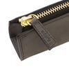 Lettera Pencil Long Tempesty Sibylla 51 Case, Zippered, (230mm), Leather, Black,