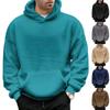 Winter Double-Sided Velvet Youth Hooded Sweater Men'S Lamb Wool Winter Jumper Jacket